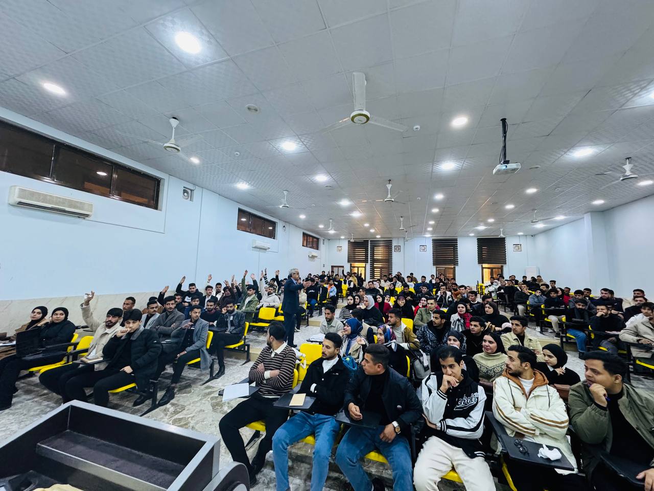 انتخابات ممثلي المرحلة الاولى 2024-2025 في قسم الادلة الجنائية