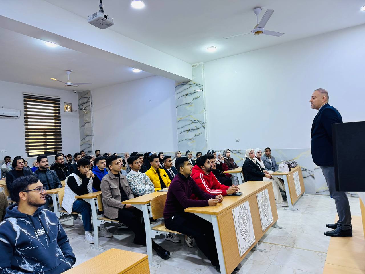  اليوم الاول للعام الدرلسي 2024 -2025 في قسم الادلة الجنائية