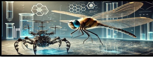 مقال بعنوان:"الهندسة الحيوية استلهام تصميم الأدوات والمكائن من أشكال الحشرات" للتدريسي الدكتور اسرار عباس سمندر
