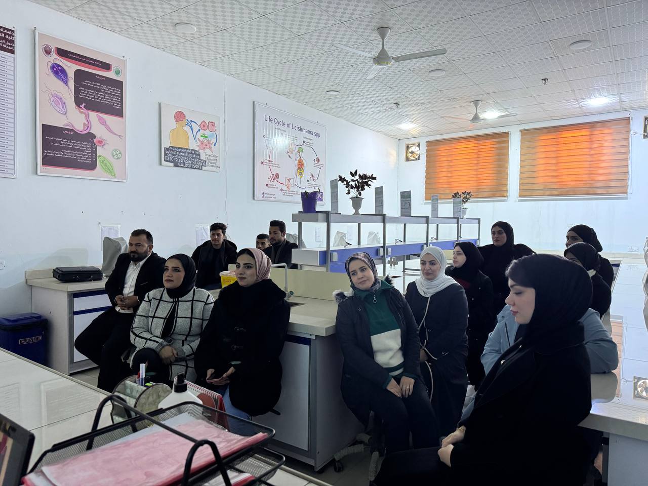 قسم تقنيات المختبرات الطبية في كلية التقنيات الصحية والطبية بجامعة المستقبل ينظم سمنر عن العنف ضد المراة