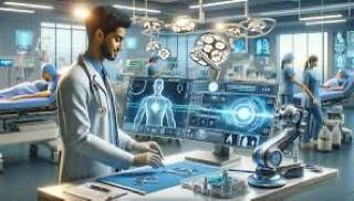 مقاله علمية للتدريسية ( م.م. الاء احمد ) بعنوان ""العلاقة بين الذكاء الاصطناعي والاطباء في التشخص""