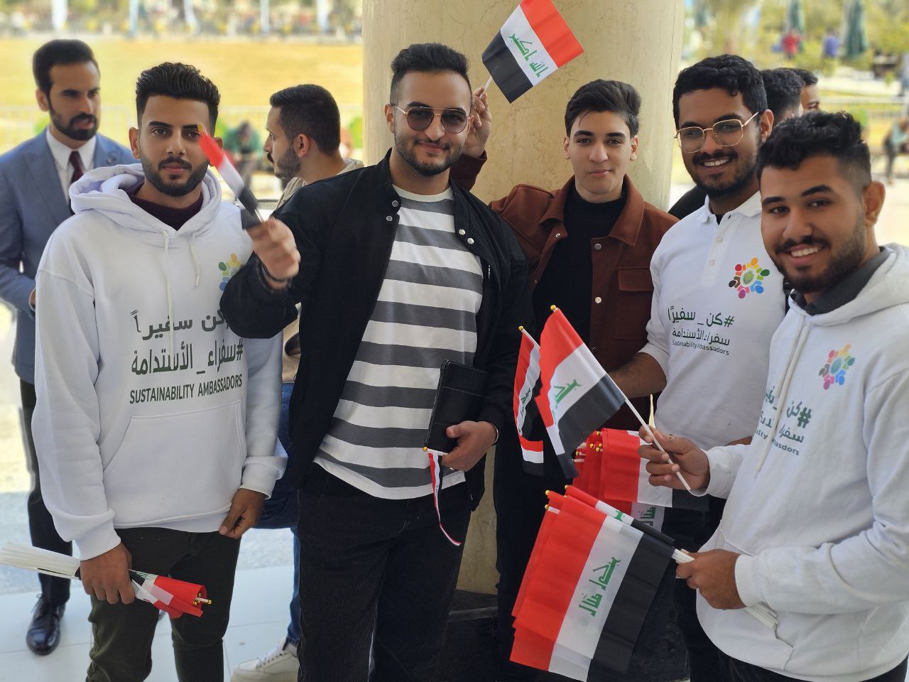 مبادرة سفراء الاستدامة بمناسبة الذكرى السابعة ليوم النصر العراقي