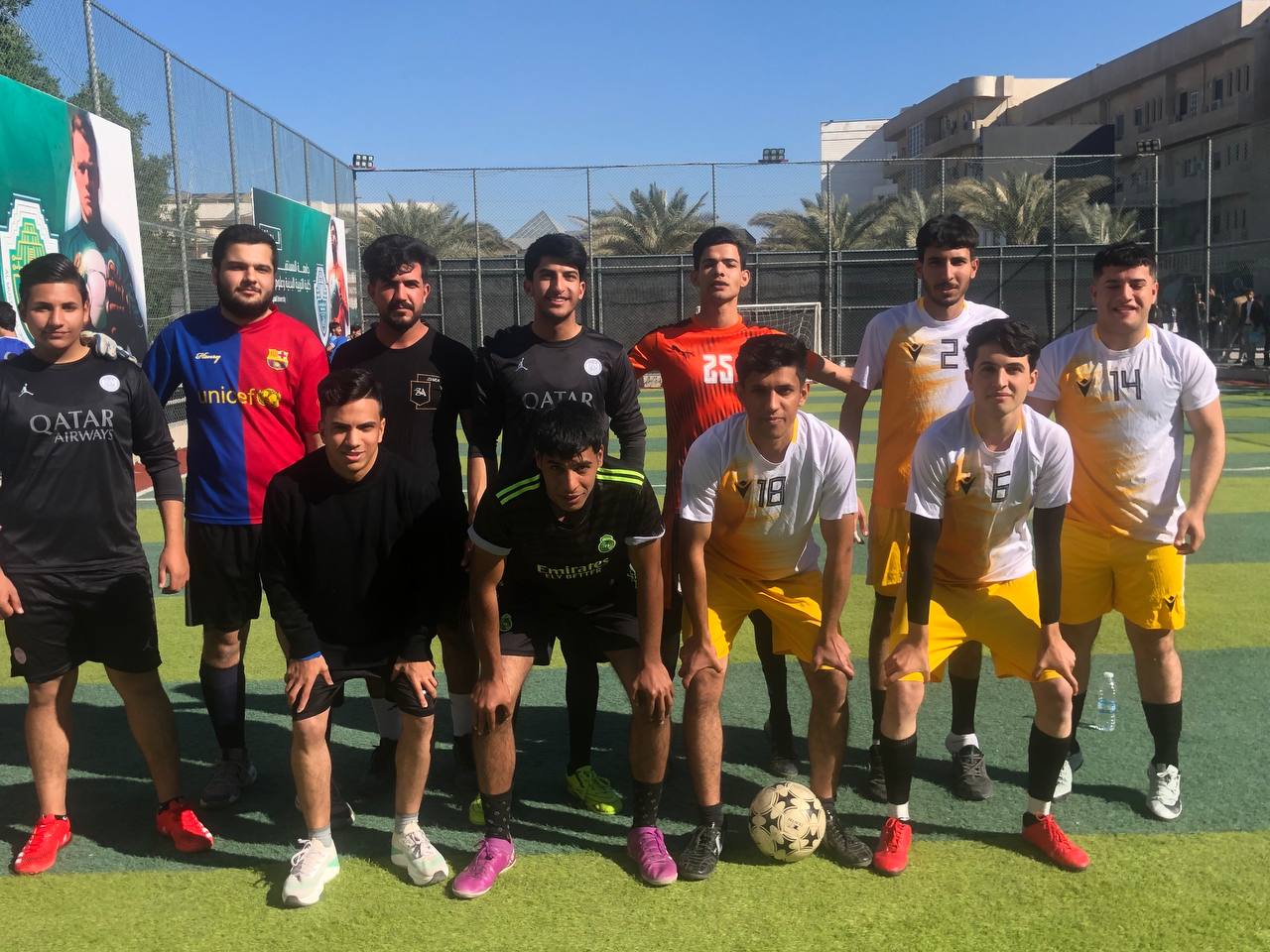 لعبة كرة قدم المرحلة الاولى