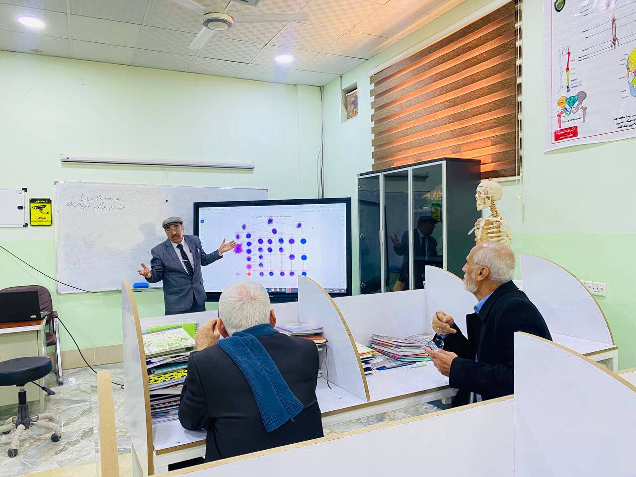 سمنار عن سرطان الدم في قسم هندسة تقنيات الاجهزة الطبية