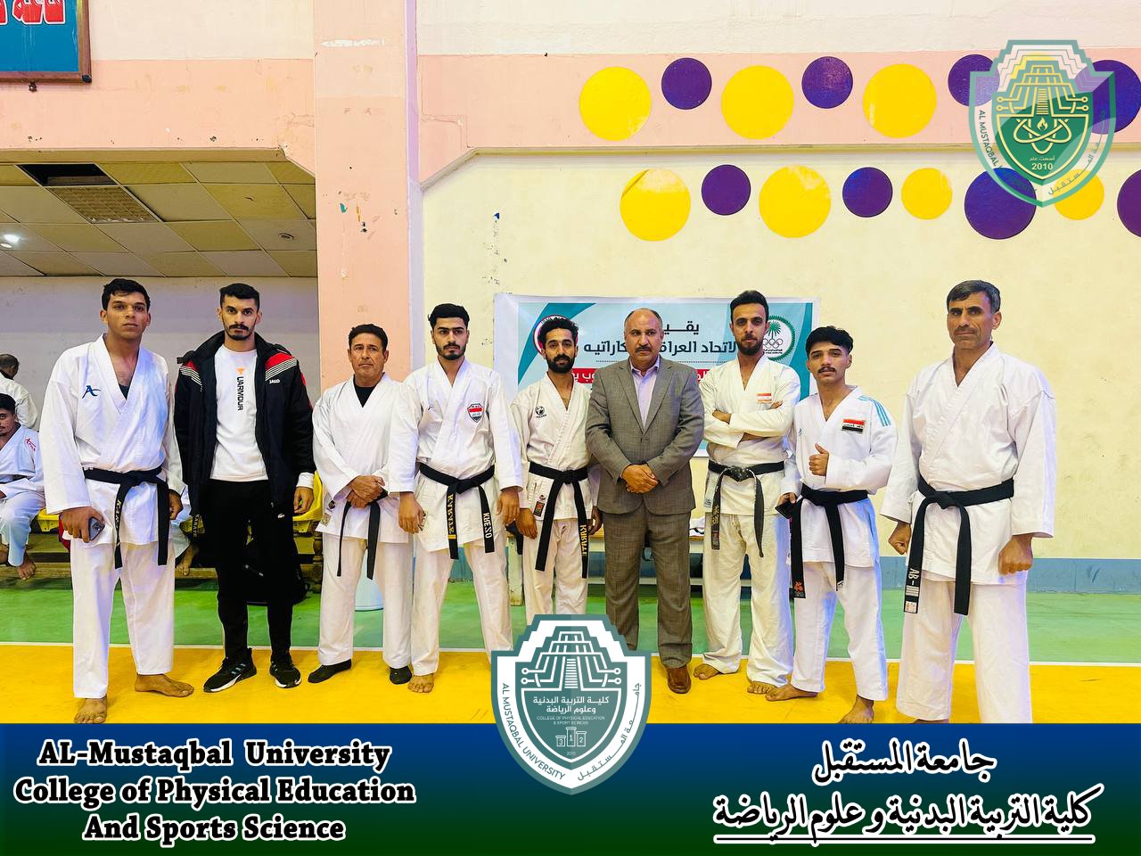 التدريسي في كلية التربية البدنية و علوم الرياضة (م.م حسين علي خضير ) يشارك في الدورة التدريبية لتصنيف المدربين