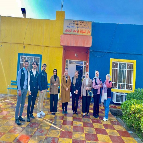 The Department of Anesthesia Techniques at the College of Health and Medical Technologies makes a visit to an orphanage