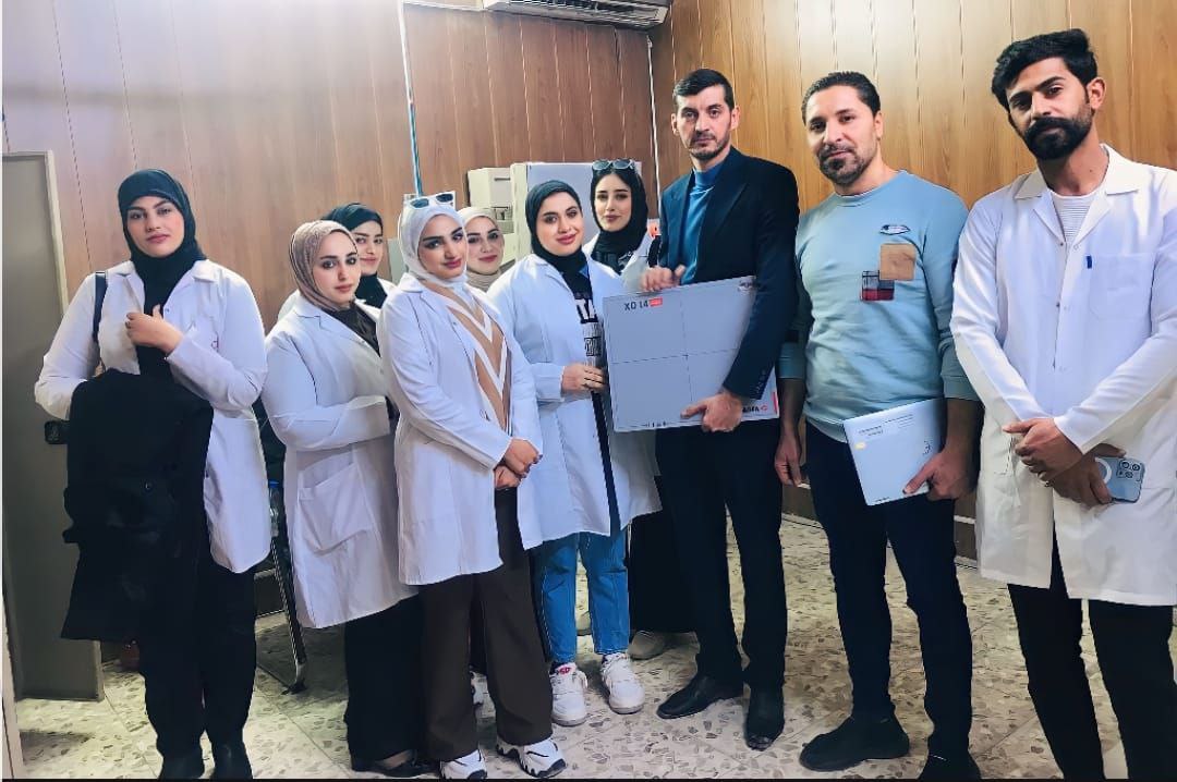 اقام قسم تقنيات الاشعة زيارة الىمدينة مرجان الطبية بأشراف التدريسيين م.م علي يوسف ابراهيم و م.م مرتضى عبدالامير محمد وبعض من طلبة المرحلة الرابعة
