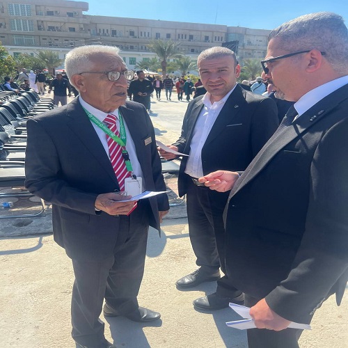 توزيع بروشات بعناوين مختلفة ضمن فعاليات اسبوع المستقبل للاستدامة