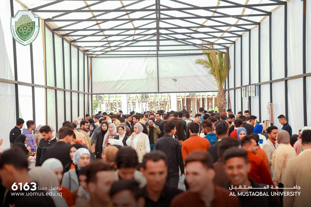 بازار الحرف اليدوية في جامعة المستقبل