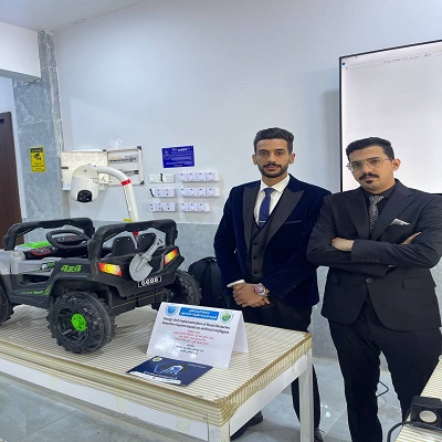 مساهمة طلبة المرحلة الرابعة بمشروع علمي في مركز تطبيقات الذكاء الاصطناعي بعنوان (Design Of Object Identification Based On  Artificial Intelligent)