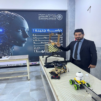 مشاركة طلاب قسم هندسة تقنيات الحاسوب بمشروع علمي وعملي في مركز المستقبل لتطبيقات الذكاء الاصطناعي