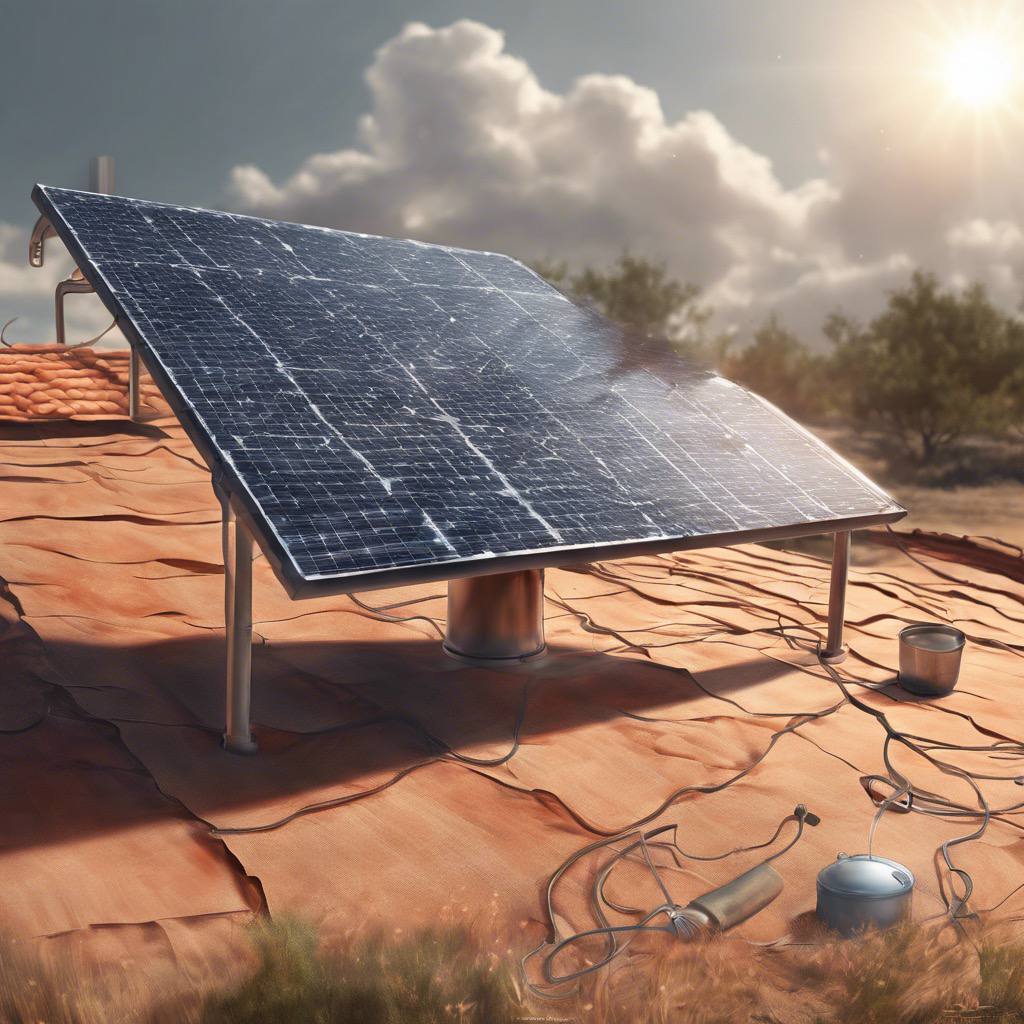 تأثير الغبار على الوحدة الشمسية الكهروضوئية