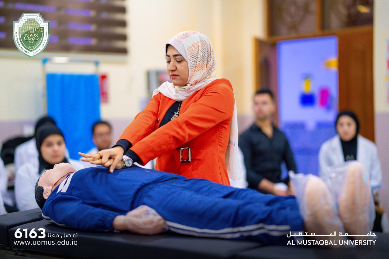 The Anesthesia Techniques Department holds an educational workshop entitled “Cardiopulmonary Resuscitation”