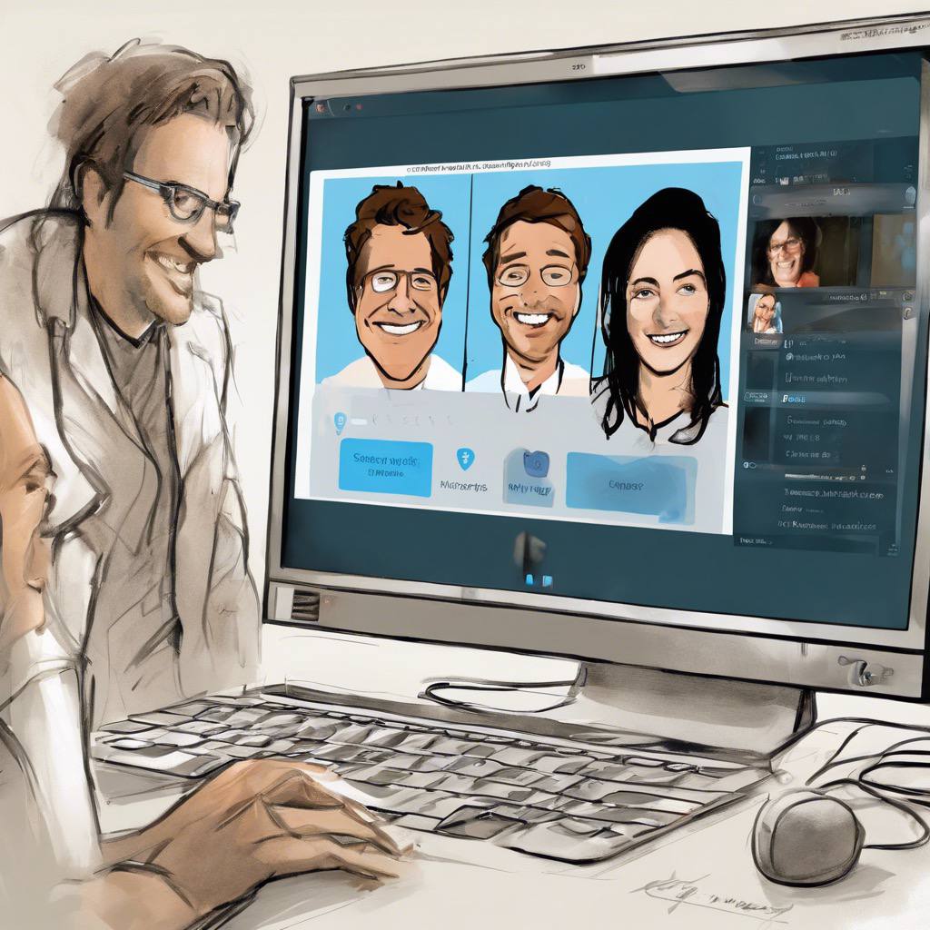 مقالة  المبرمجة   "فاطمة وليد " في قسم الهندسة الكيمياوية و الصناعات النفطية   جامعة المستقبل بعنوان (SKYPE)