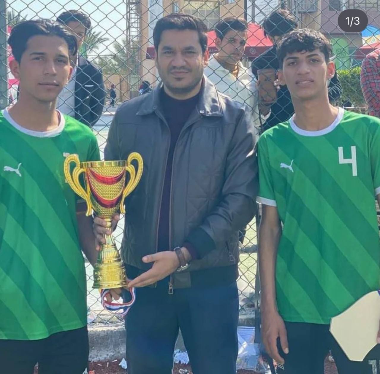 نظم قسم هندسة تقنيات الاجهزة الطبية بطولة كرة قدم 