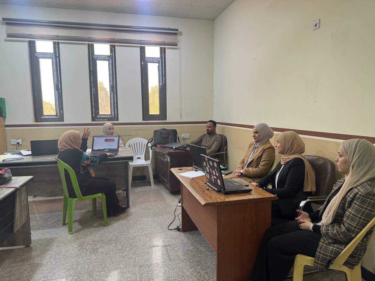 اقامة ورشة عمل حول التصميم الداخلي