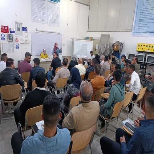 ورشة القشرة الحجريه (الحجر الطبيعي)