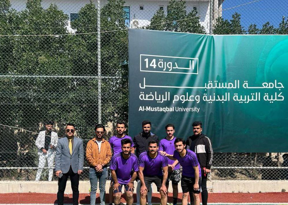 استمرار بطولة كرة القدم لطلبة قسم هندسة تقنيات ميكانيك القوى 