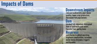The problems faced by dams