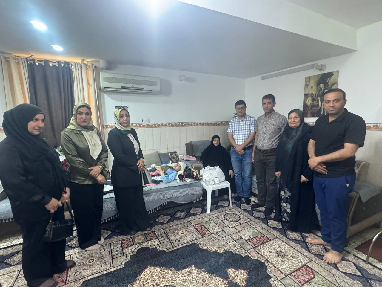 استمرارا للمبادرات الانسانيه للسيد رئيس الجامعه المحترم الاستاذ الدكتور حسن شاكر مجدي المحترم ورعايته الابويه لأبنائه الطلبه