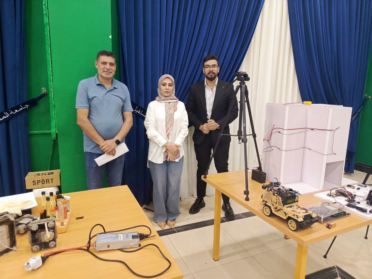 مشاركة مشاريع التخرج لقسم هندسة تقنيات الحاسوب