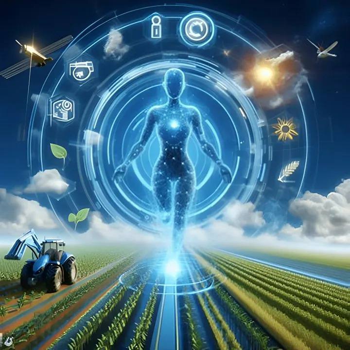 مقالة علمية بعنون"تأثير التقنيات الناشئة على تحسين الكفاءة الإنتاجية في الزراعة المستدامة" للطالب (حسين حسن والي) كلية العلوم-قسم علوم الفيزياء الطبية-كروبH وباشراف الاستاذ(م.م علي جعفر عبيد) 