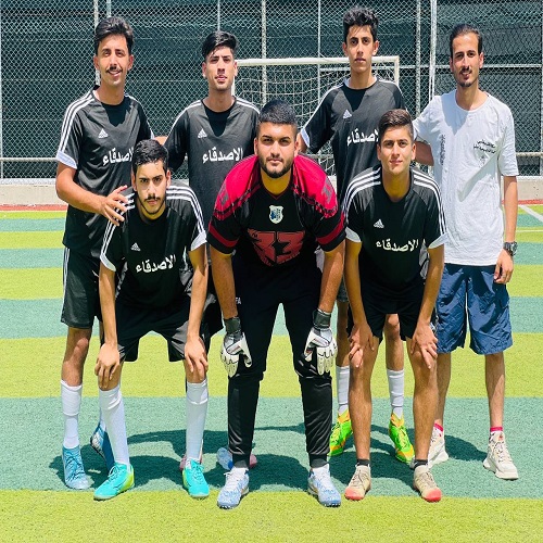 The Department of Anesthesia at the College of Health and Medical Technologies holds a friendly football match at the university