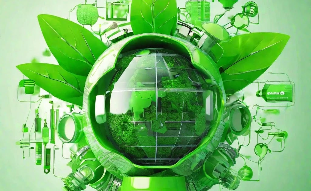 مقالة علمية للانسة نور الهدى عزمي بعنوان "التكنولوجيا الخضراء "