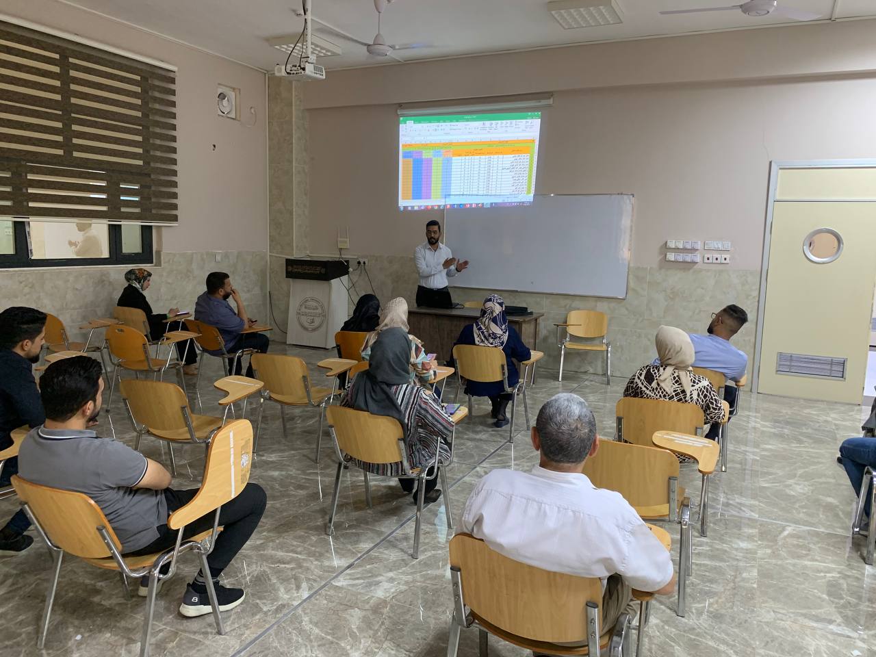 ورشة عن نظام الغيابات للطبه