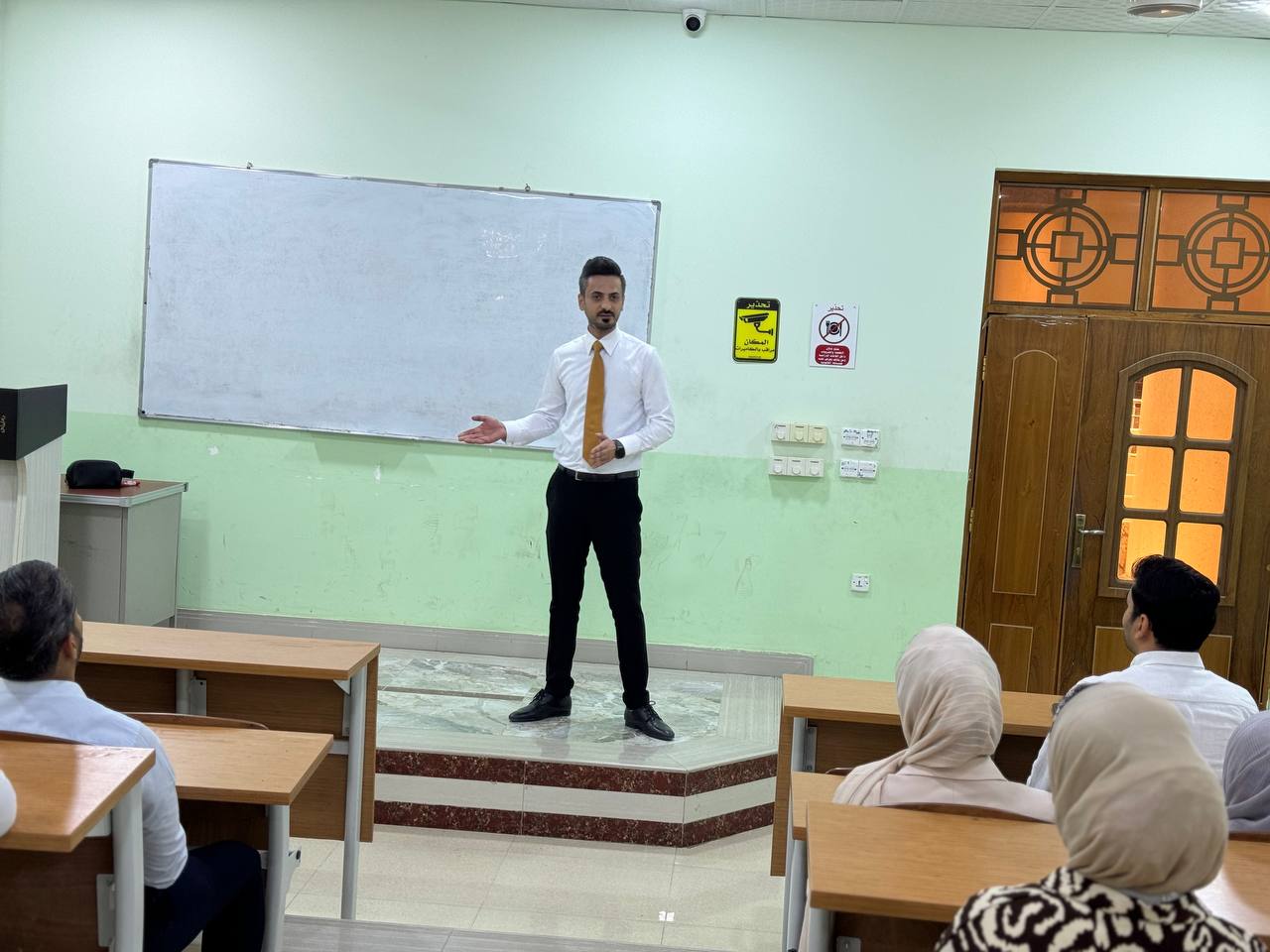 ورشة تدريبية خاصة بالمعيدين حول مهارات التدريس