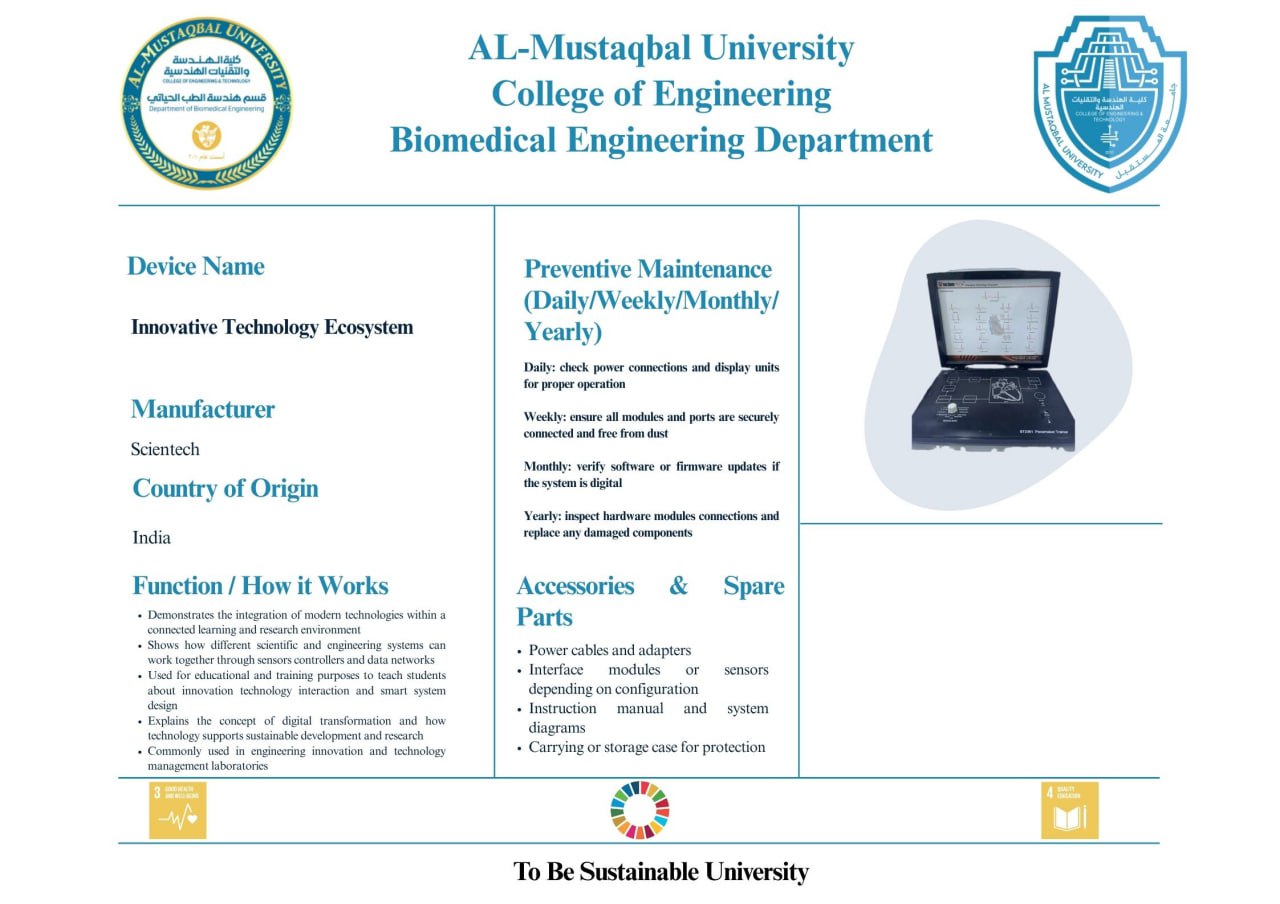 جهاز "Innovative Technology Ecosystem"