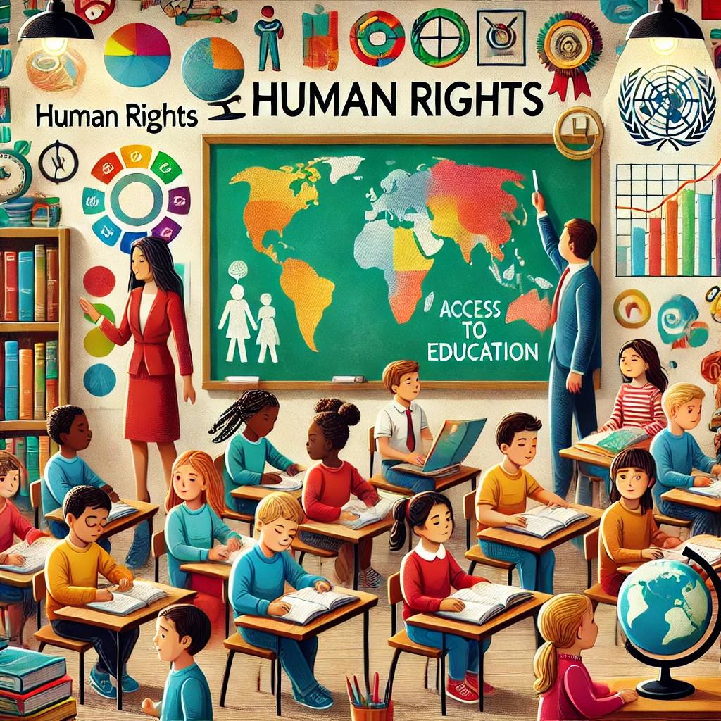 مقالة علمية للتدريسية “م.م فاطمة مكي شعلان “ بعنوان (حقوق الانسان في التعليم).