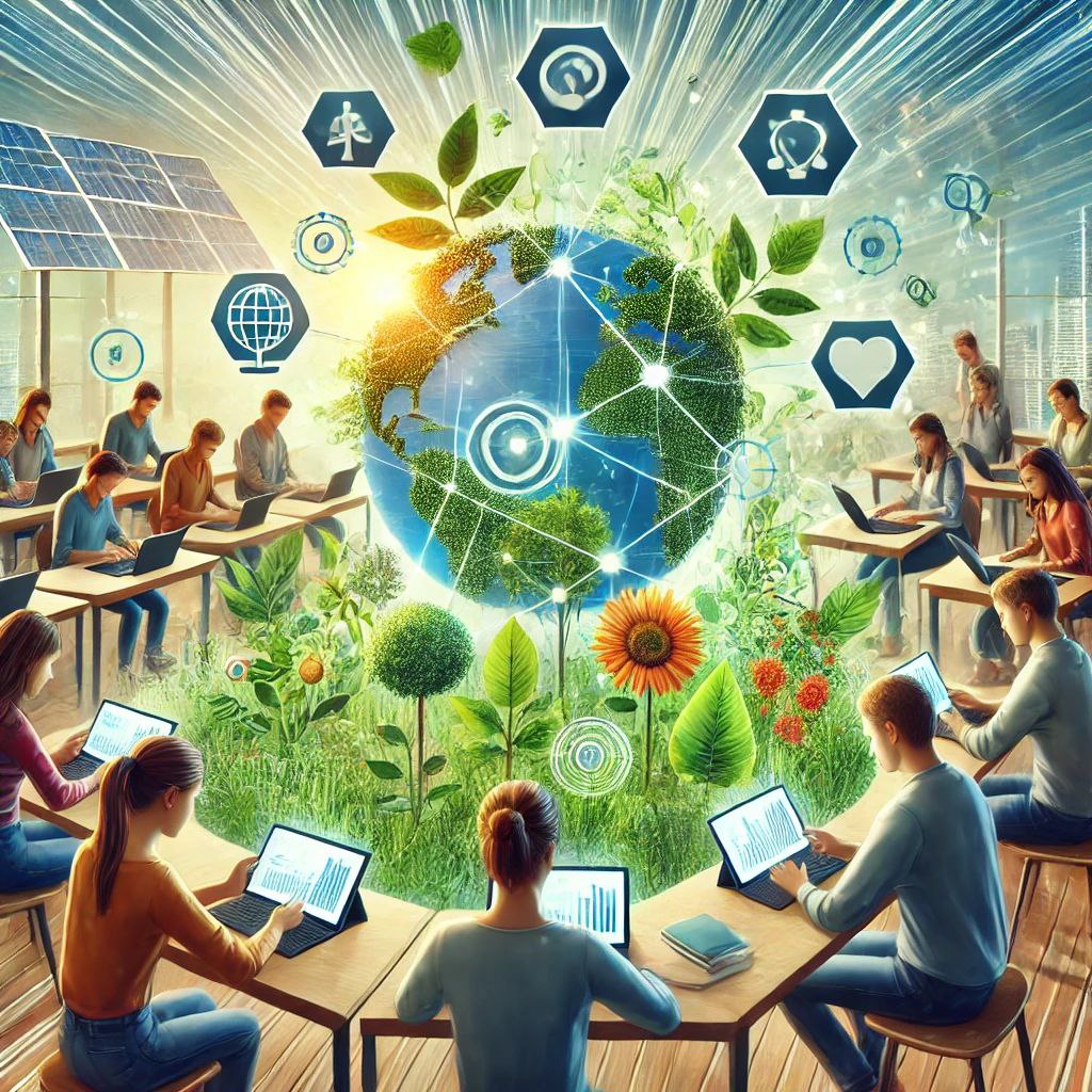 التكنولوجيا والتعليم المستدام (أهيب هاشم كريم)