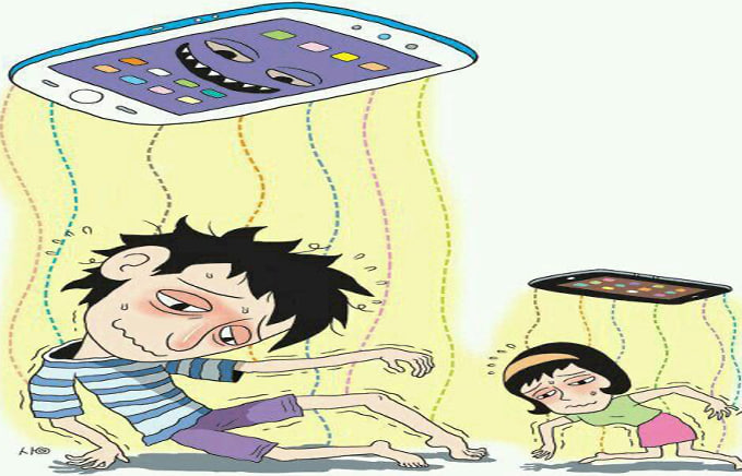 مقالة علمية للمعيدة ( مدلولة مؤيد فائق ) بعنوان "" تأثير الاجهزة الذكية على الاطفال ""