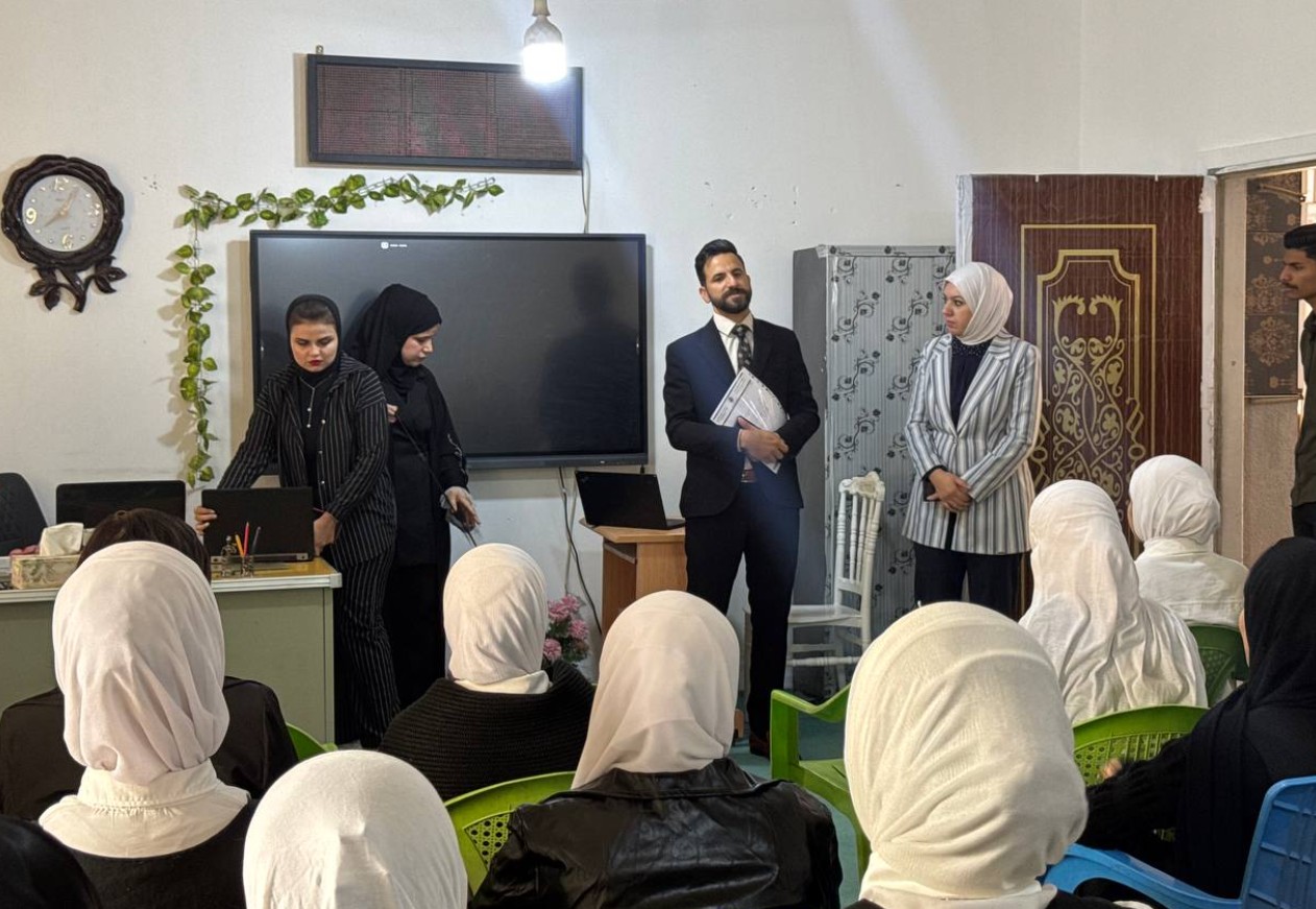 ورشة بعنوان اختبار الاختراق وامان التطبيقات بأشراف م.م منتظر صاحب خلف....