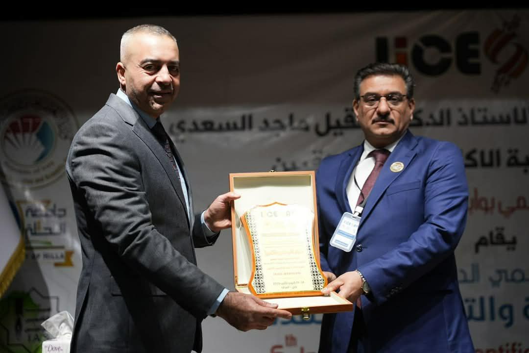 مشاركة الاستاذ الدكتور حسنين خليل ابراهيم رئيس قسم التقنيات الاحيائية الطبية  كباحث وكعضو لجنة علمية في فعاليات المؤتمر العلمي الدولي ...