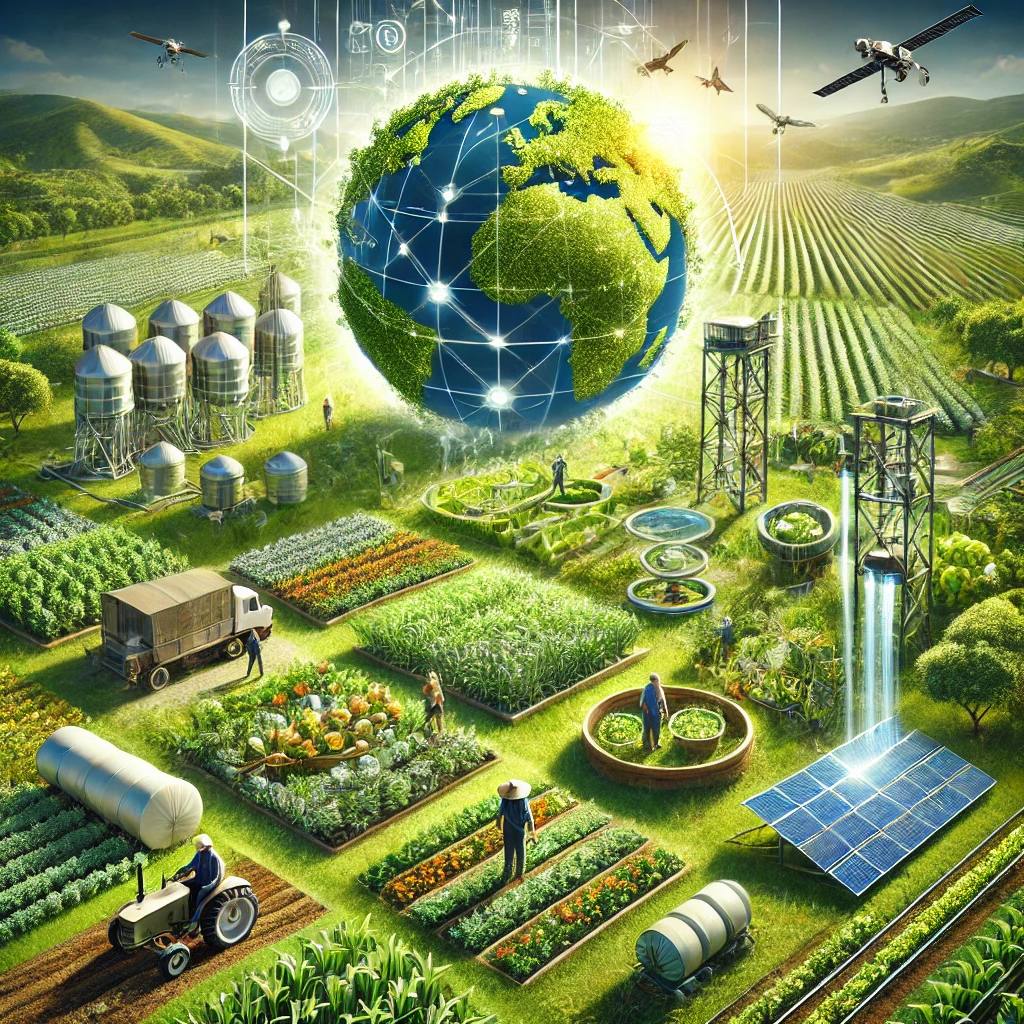 مقالة علمية ( للست نور عيسى خضير)  بعنوان "دور الهندسة الزراعية في تعزيز الأمن الغذائي العالمي".