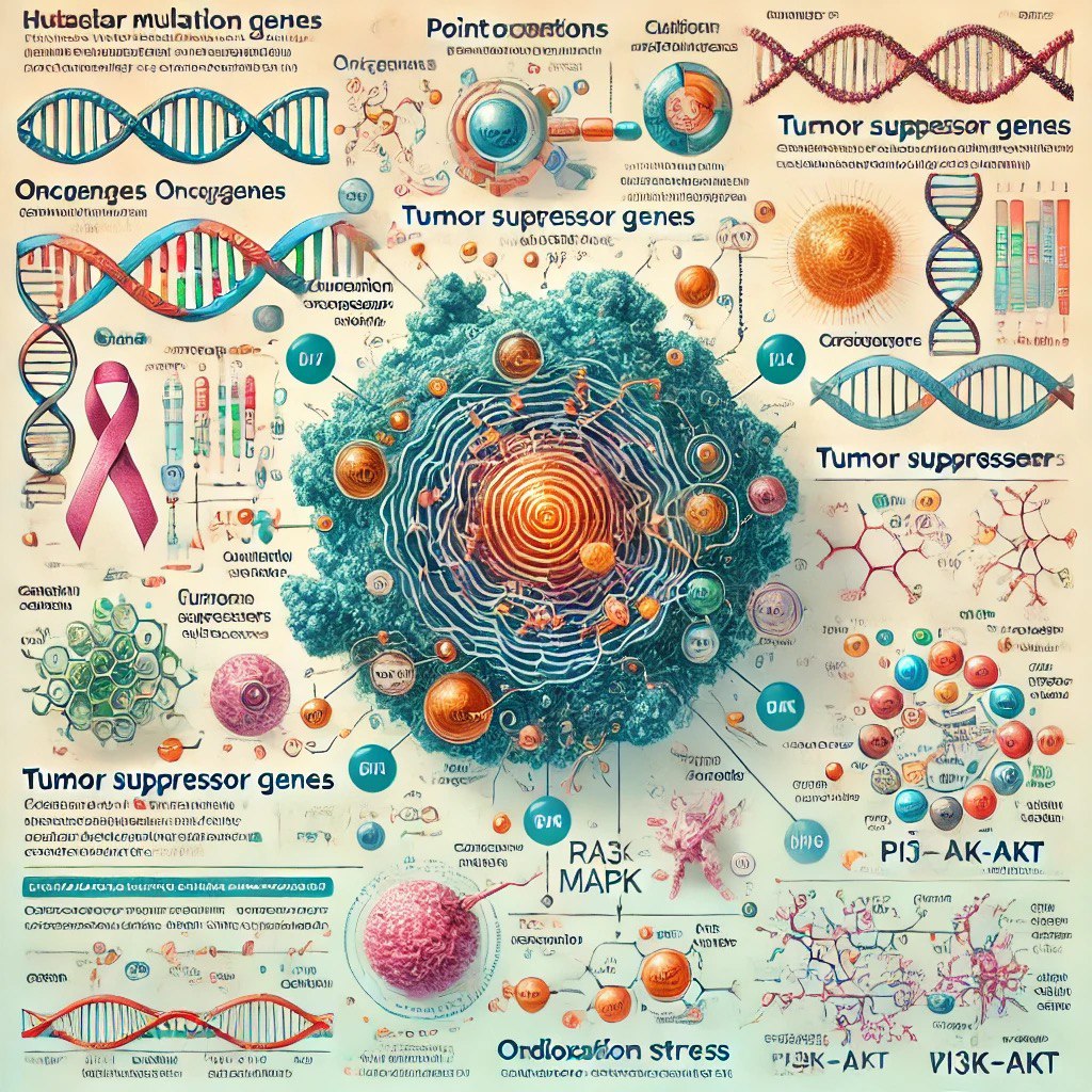 مقالة بعنوان الاساس الجزيئي للاورام الخبيثة