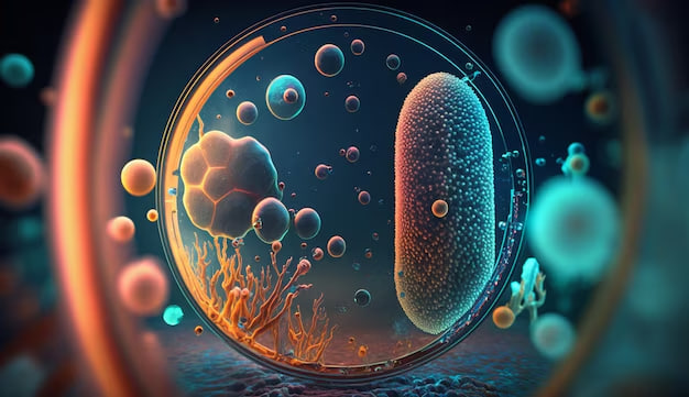 مقالة علمية للانسة نور الهدى عزمي بعنوان " العلاقة بين النباتات والكائنات الدقيقة (مثل البكتيريا والفطريات)."