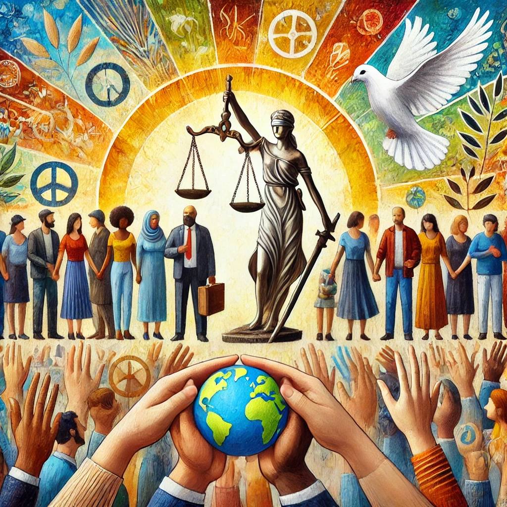 مقالة علمية للتدريسية م.م نور علي حول حقوق الإنسان: أساس الكرامة الإنسانية والمساواة