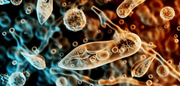 مقالة علمية للانسة نور الهدى عزمي بعنوان "دور الطفيليات في نشر الفيروسات "