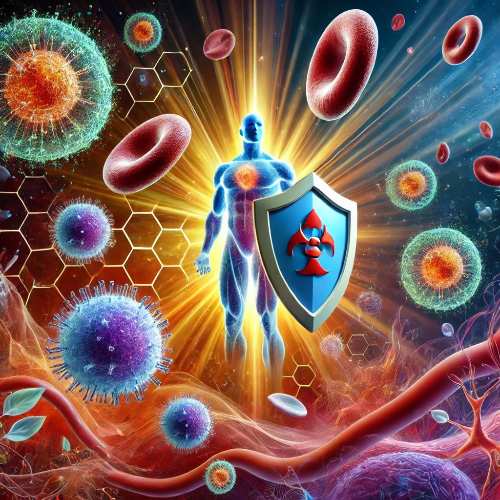 مقالة علمية للسيدة زينب صالح مهدي  بعنوان / الجهاز المناعي: خط الدفاع الأول وصمام الأمان لصحة الإنسان