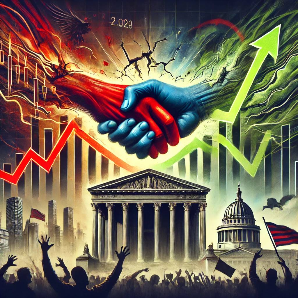 مقالة علمية للتدريسي م.م حسين علي حسين بعنوان ( الأزمات السياسية وتأثيرها على ارتفاع أسعار الأسهم)