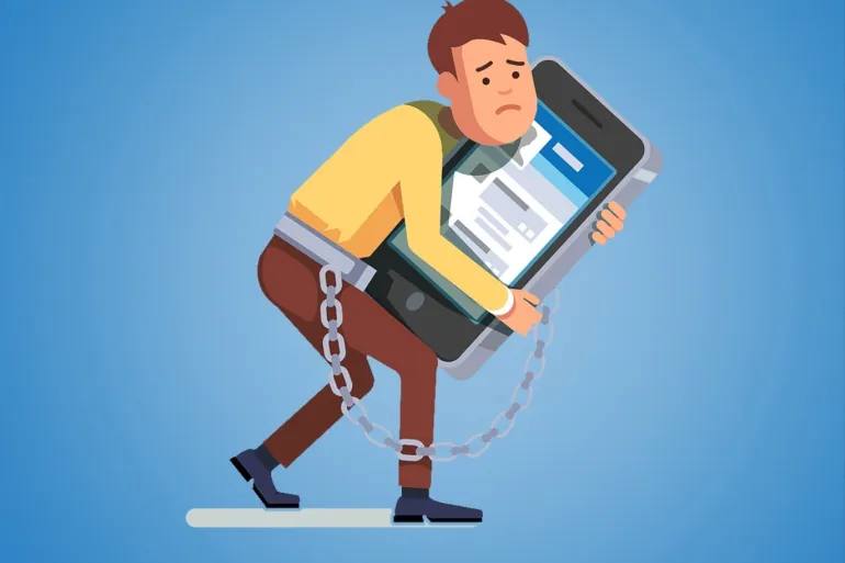  مقالة علمية للسيد عبدالله خالد حمزة بعنوان الاثار السلبية لاستخدام الهواتف لفترة طويلة