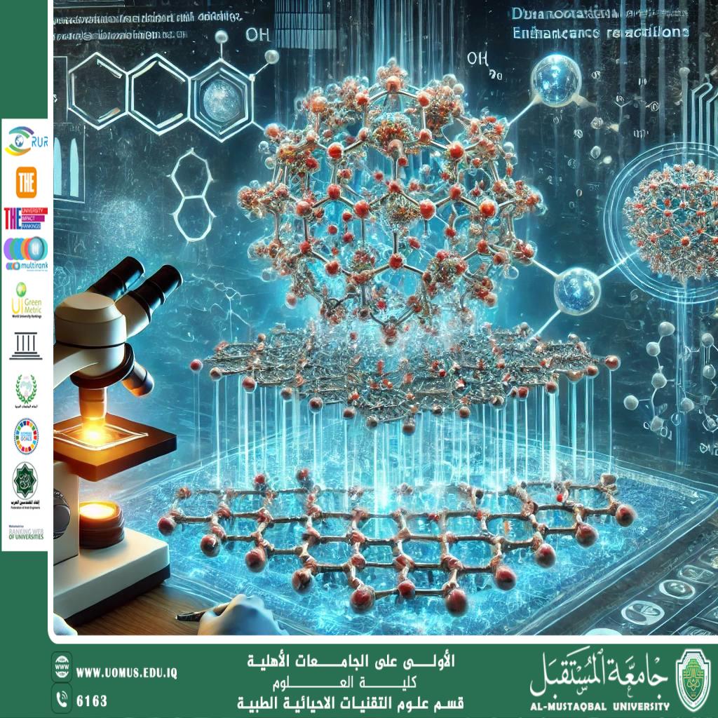 مقالة علمية للتدريسية ( سجى جواد عبيد) بعنوان"" استخدام المواد النانوية في تحسين كفاءة التفاعلات الكيميائية""