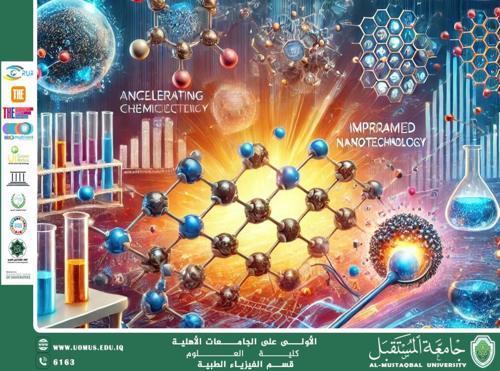 Scientific Article by Lecturer Elaf Ali Obeid "Applications of Nanotechnology in Chemistry: Catalyzing Chemical Reactions and Enhancing Material Efficiency"