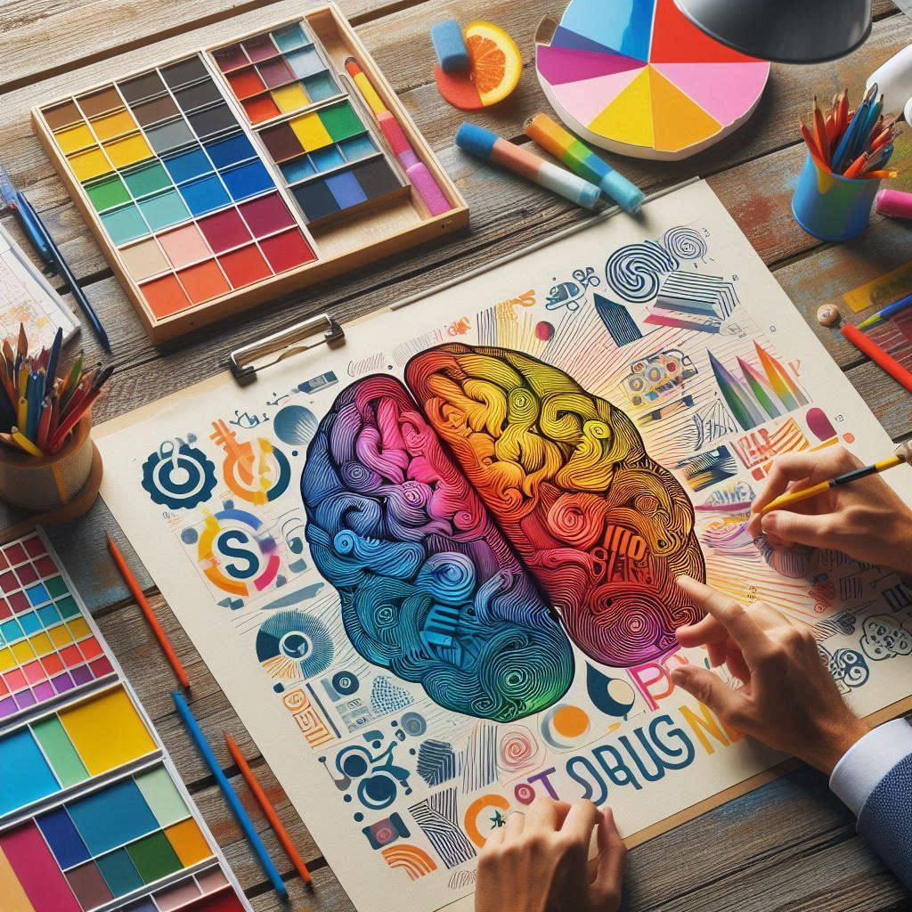 مقال بعنوان"دراسة العلاقة بين اختيار الألوان والخطوط وتأثيرها على الإدراك العاطفي لدى المشاهد " للمعيدة نرجس رضا فخري