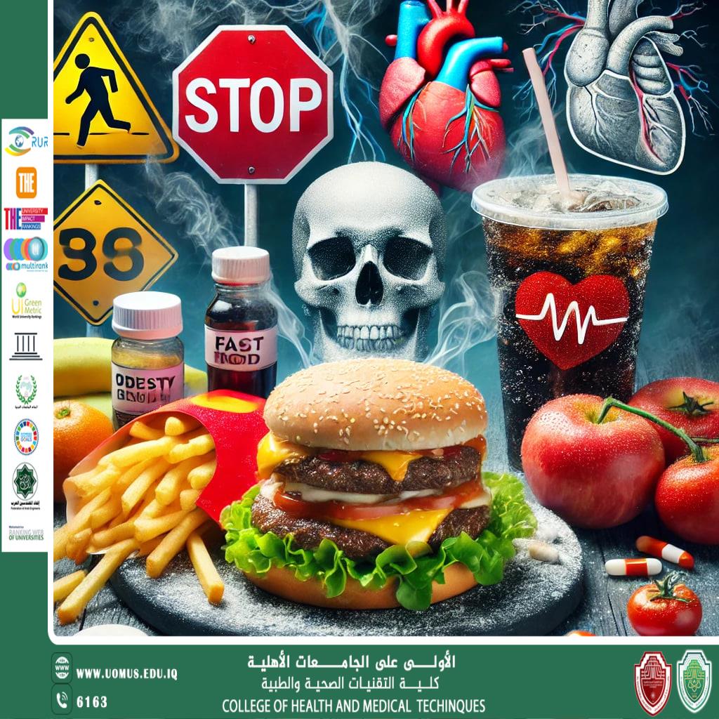 أضرار الوجبات السريعة