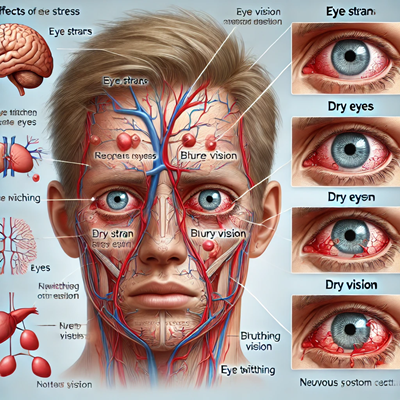 مقالة علمية للمعيدة حنين حيدر حسين بعنوان (تأثير العصبية على العين).