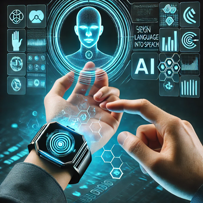 مقالة علمية للمعيدة تمارا نهاد عباس بعنوان (الذكاء الاصطناعي ومساعدة الابكم ).